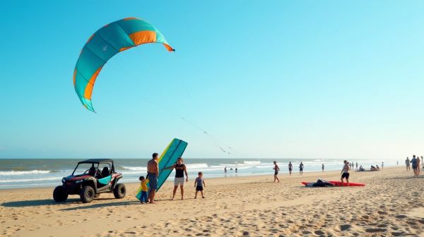 Stage de kitesurf : surprenez-vous en apprenant ce sport