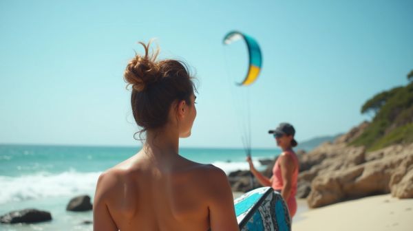 Stage de kitesurf : surprenez-vous en apprenant ce sport