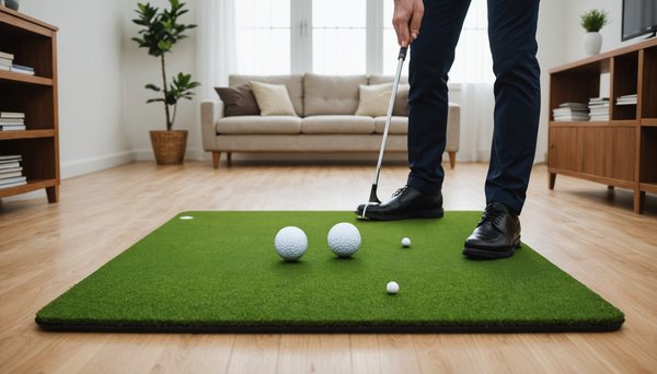 S'entraîner au golf à domicile : le tapis idéal pour hiver